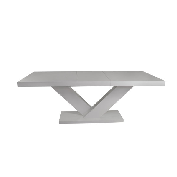 Orren Ellis Fallin Extendable Dining Table & Reviews Wayfair